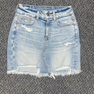 AE denim skirt